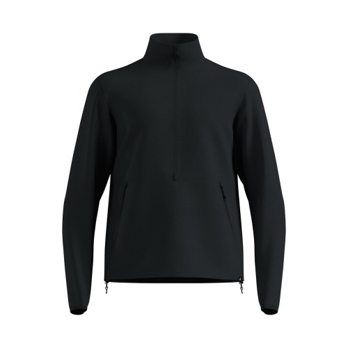 Odlo Pull demi-zippé unisexe en laine mérinos AirWool