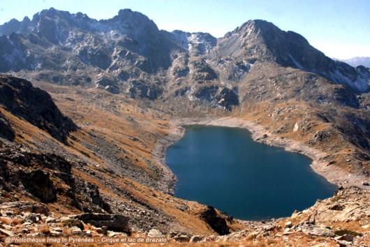 Pic et lac de Brazato