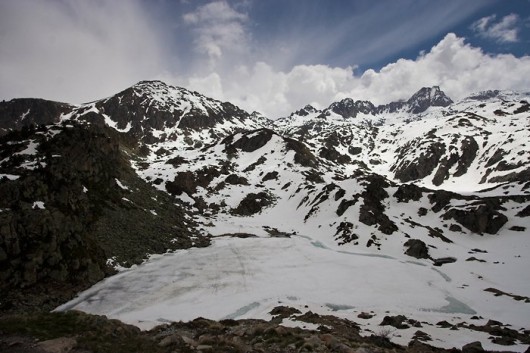 Randonne pdestre au refuge de la Glre - Pyrnes