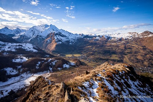 Pic de Pan depuis le col de Bordres