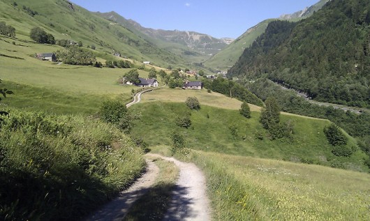 VTT Circuit n�12 vall�e de Bar�ges : les plateaux de Souriches et Transarrious