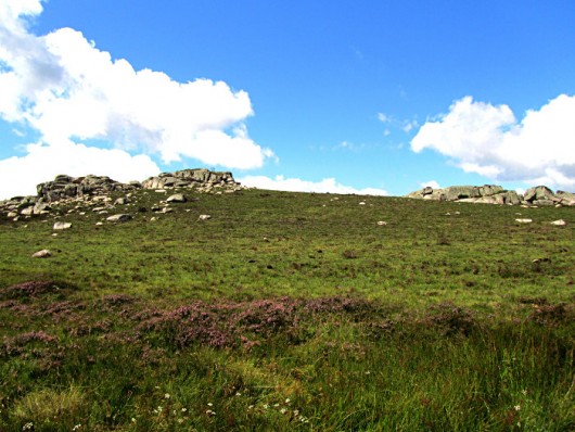 Randonn�e VTT en Aubrac, pr�s de Laguiole, sur le PR du Montarqui�