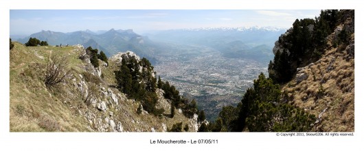 On attaque doucement par cette petite premire : Le Moucherotte