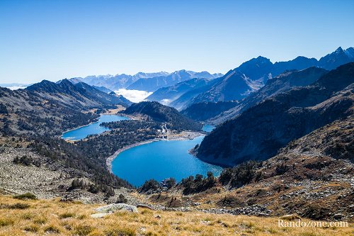 Hourquette d'Aubert depuis le parking de Tournaboup � Bar�ges