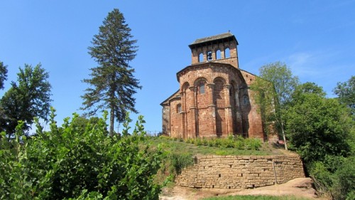 VTT en Aveyron: Espalion - coule de lave de Roquelaure - St Cme, en boucle