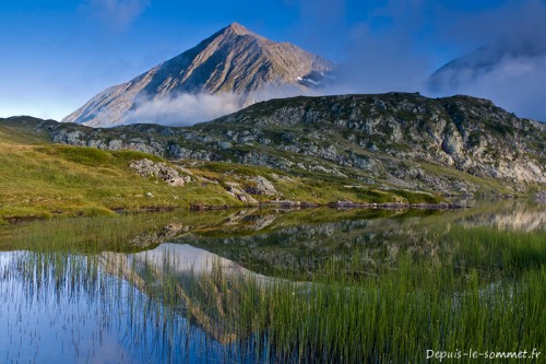 Randonnée au lac Fourchu depuis la Grenonière par le Pas de l'Envious