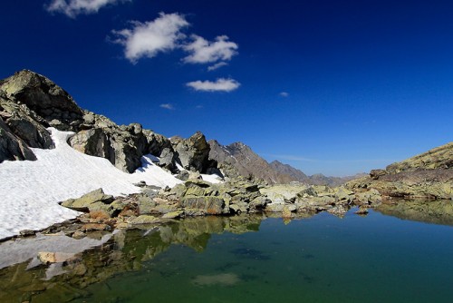 Randonnée aux lacs Blanchet inférieur et supérieur Randonnée aux lacs Blanchet inférieur et supérieur