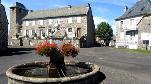 Randonn�e � Alpuech, sur l'Aubrac 