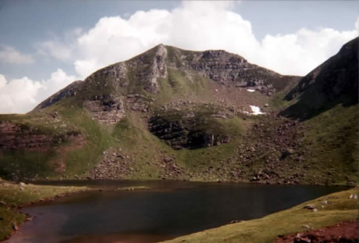 Lac d'Arlet depuis le refuge d'Arlet