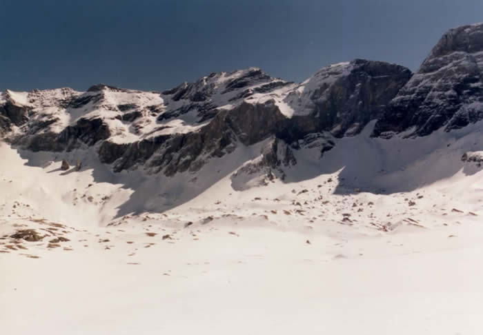 Cirque de Troumouse en hiver