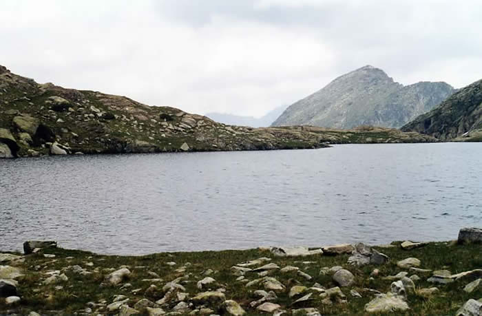 Lac d'Estelat suprieur en arrivant du Turon du Nouvielle