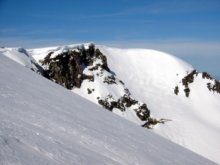Barre rocheuse prs du Liset