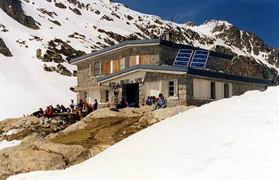 Refuge des Oulettes de Gaube avant la rnovation