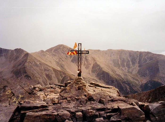 Le sommet du Canigou...