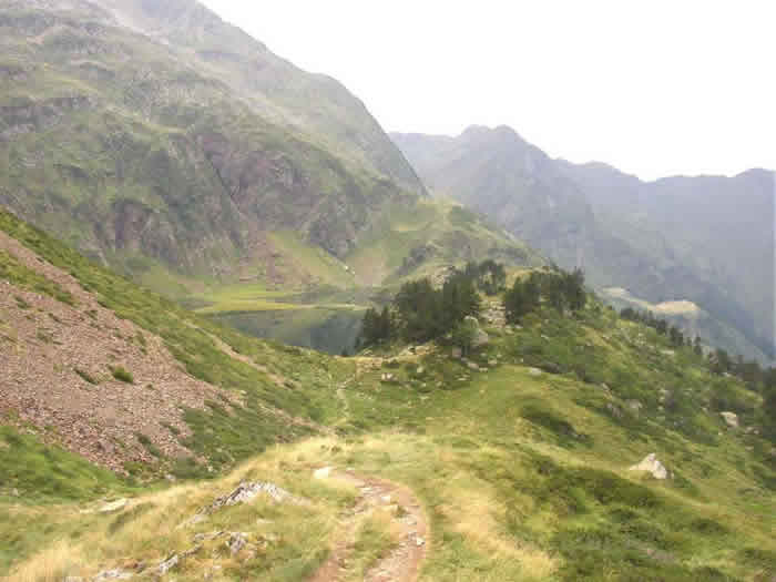 arrive au lac vert