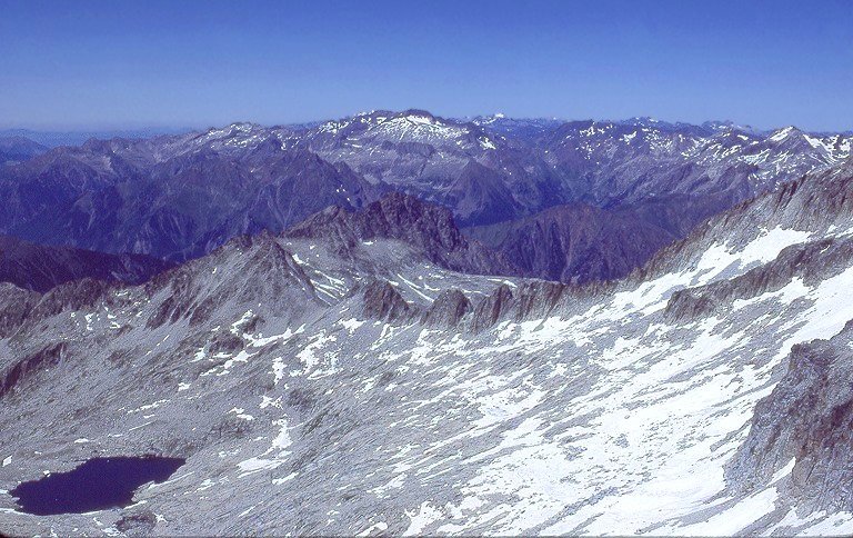 Vue depuis le pic d'Aneto