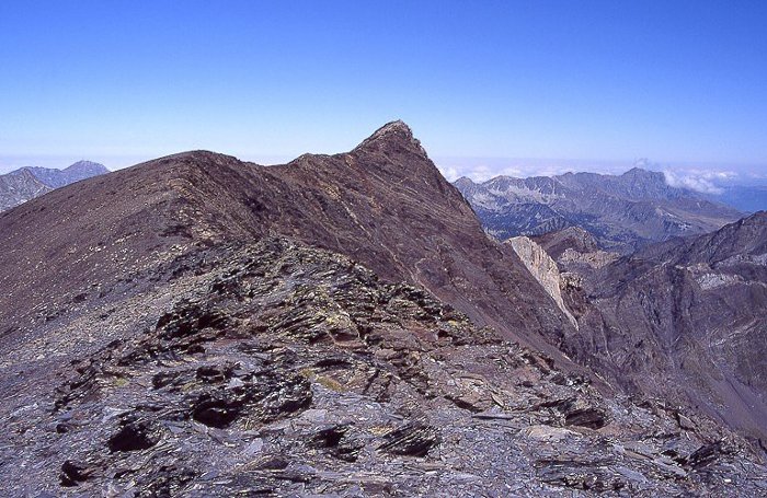 Vue depuis le sommet du Campbielh