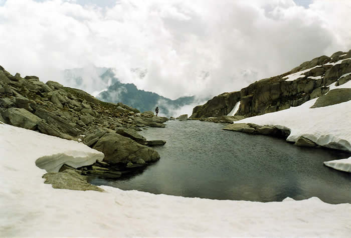 Laquet prs du lac du Pourtet