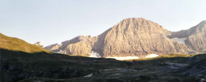 Face Nord du Taillon. Aot 2000.