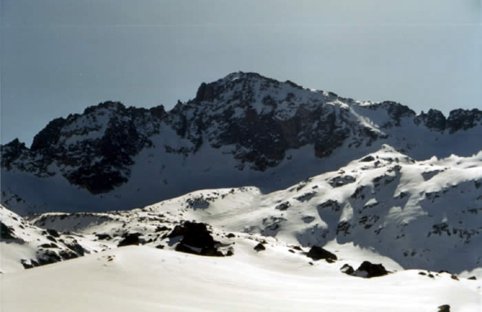 Pic d'Ardiden depuis le lac d'Ardiden