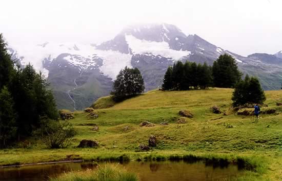 Mont Pourri et ses glaciers
