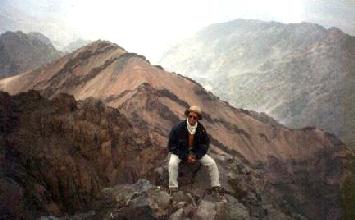 Sommet toubkal 4167m haut-atlas
