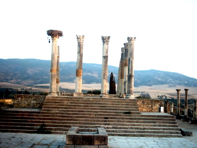 volubilis au Maroc
