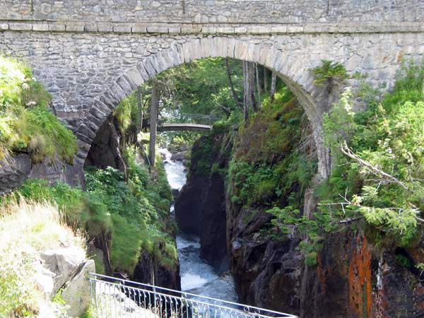 Au dessus du Pont d'Espagne