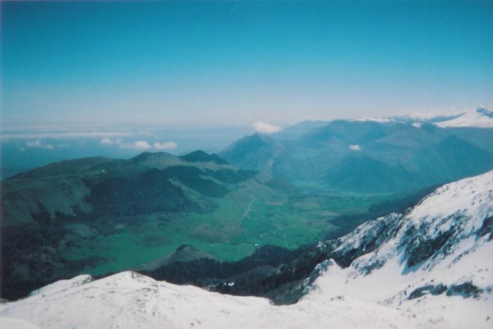 Vue Nord-est du pic