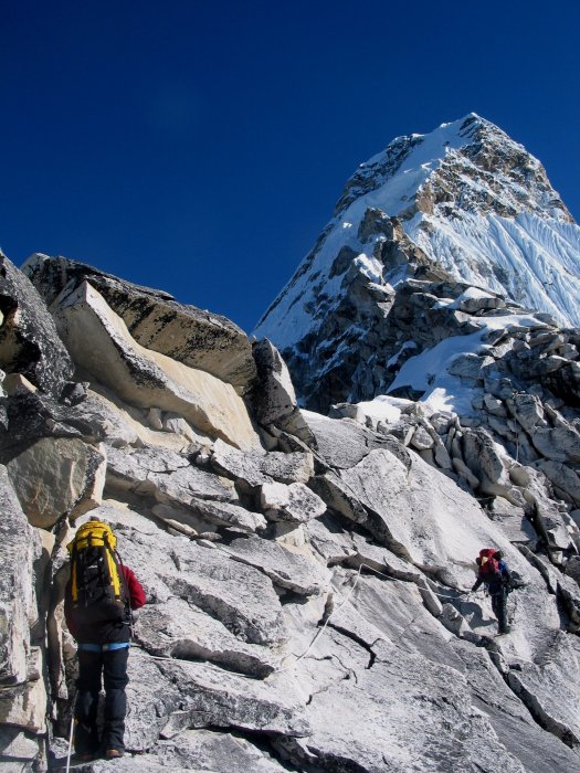 Climbing Ama Dablam
