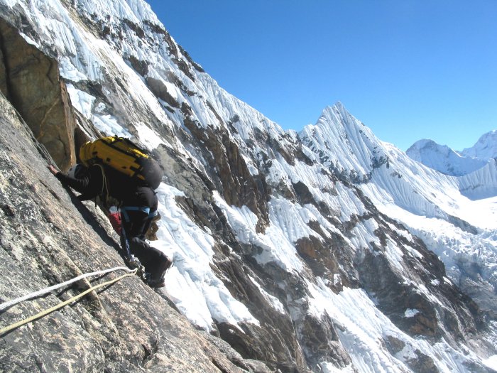 Climbing Ama Dablam
