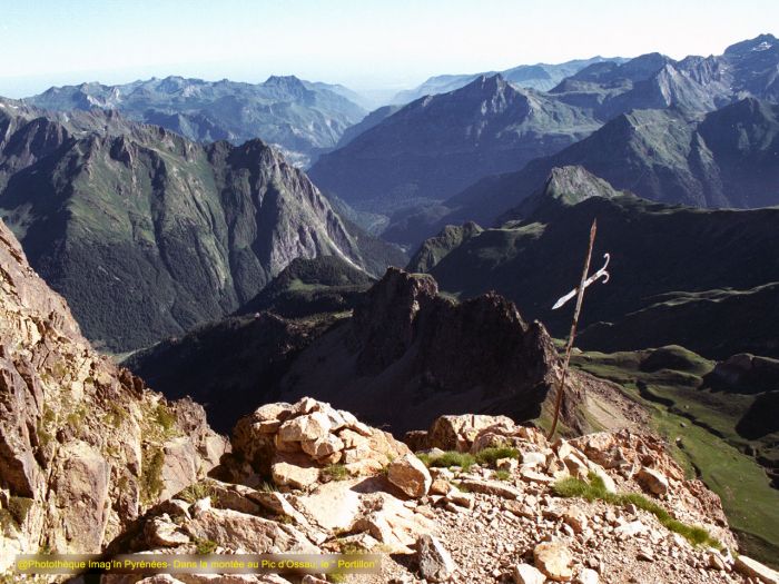 Dans la montée à l'Ossau Dans la montée à l'Ossau