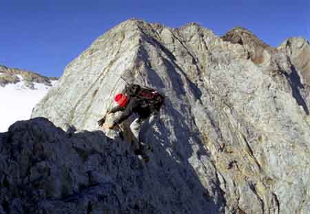 Traverse  la ' bavaroise ' du  Gd. au Pt.Vignemale