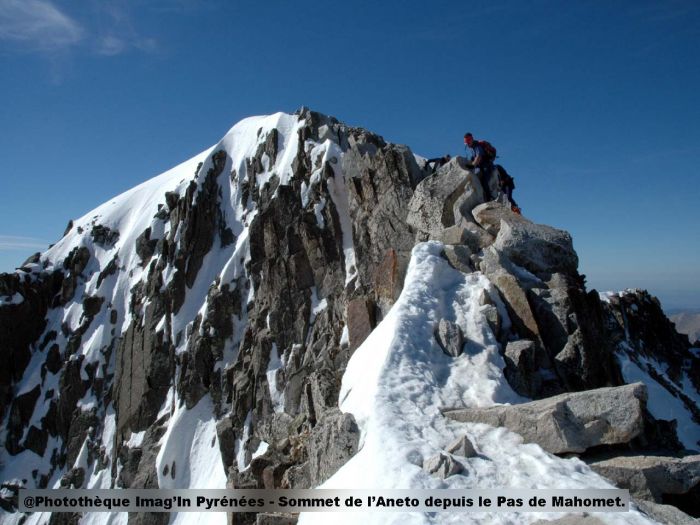 Au sommet de l'Aneto Au sommet de l'Aneto