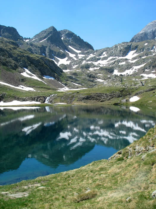 Reflets sur le lac