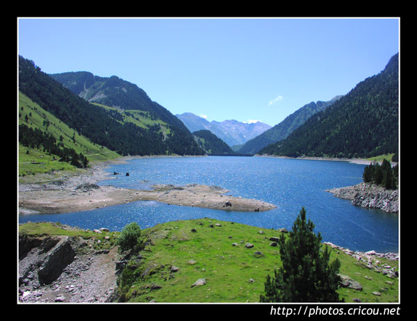  Lac d'Aubert dans les Hautes-Pyrnes