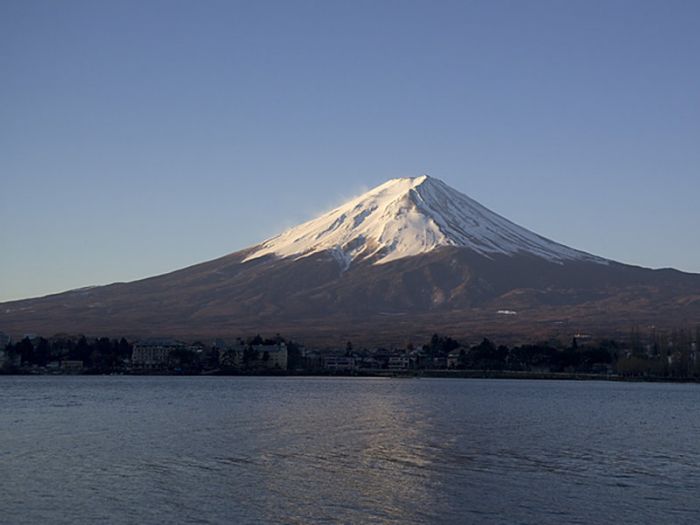 Mont Fuji depuis le lac Kawaguchi