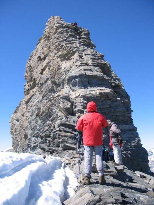 escalade du Serre Mourne