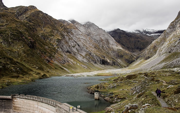 Barrage et lac d'Ossoue