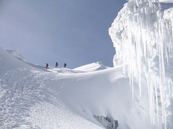 Cotopaxi entre neige et glace