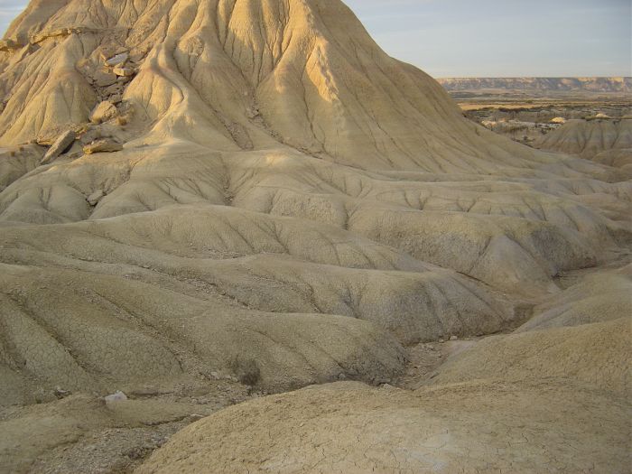 Relief dans le dsert des Bardenas Reales