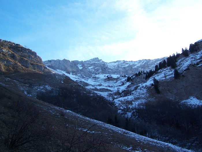 Face Ouest de l'Arcalod