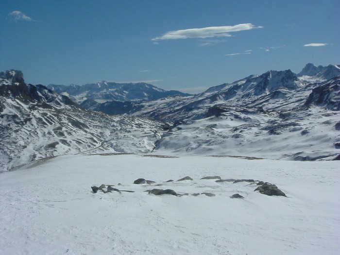 Sommet Sud du col des Arazures