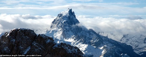 Pic du Midi d'Ossau depuis la monte au pic du Ger