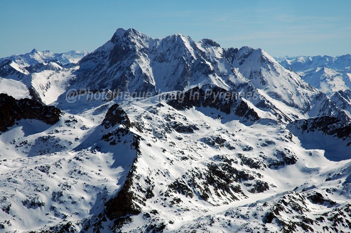 Vignemale depuis le Garmo Negro