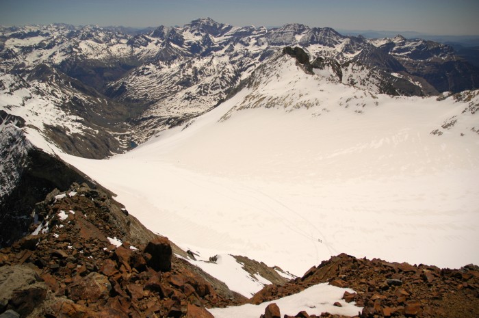 Le glacier du Vignemale
