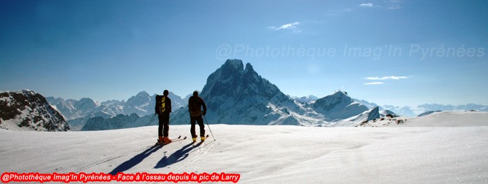 Ossau depuis le pic de Larry
