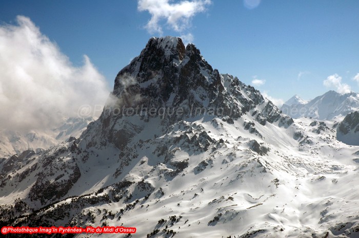 Pic du Midi d'Ossau depuis le pic de Larry