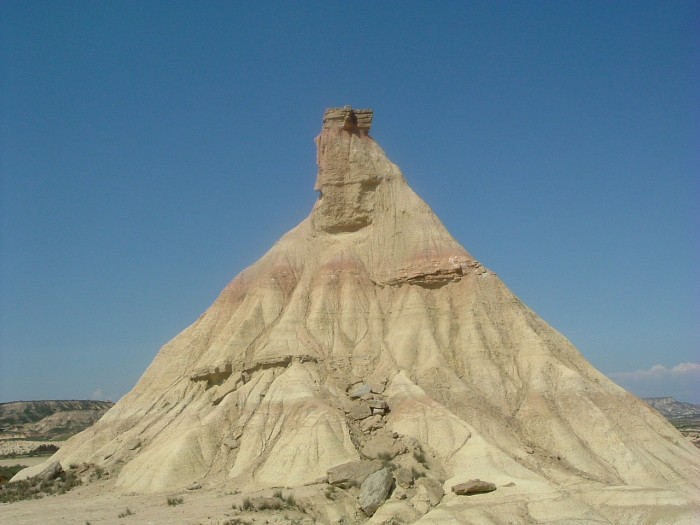 Le Castil dans les Bardenas Reales