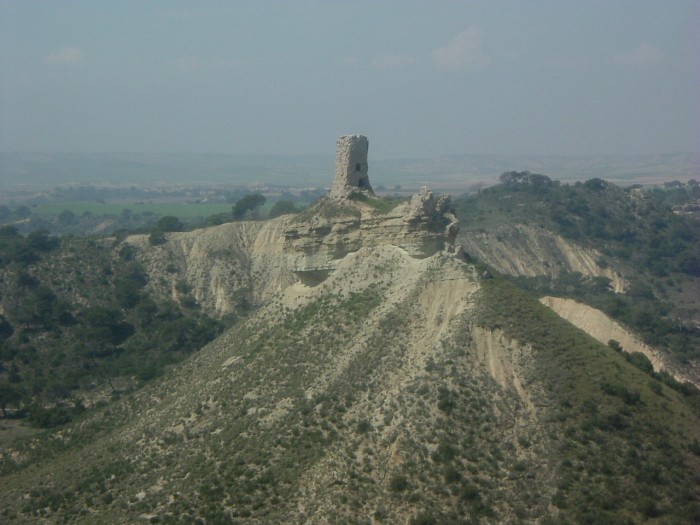 Castillo de Penaflor dans les Bardenas